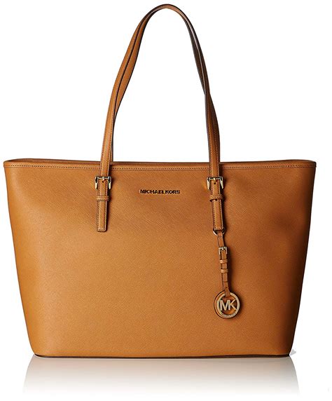 michael kors jet set travel saffiano leather small satchel crossbody|michael kors saffiano.